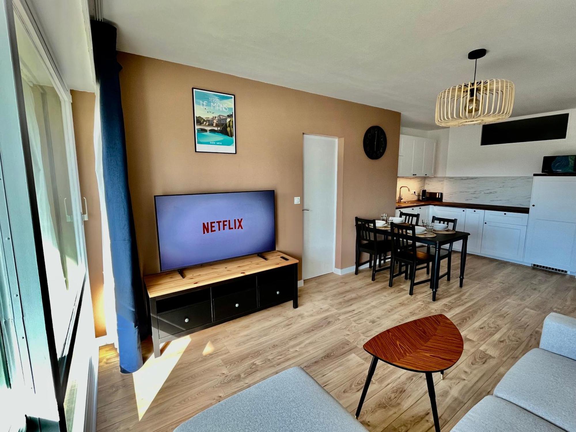 Apartament Chez Beranger - Proche Gare Et Palais Des Congres Le Mans Zewnętrze zdjęcie