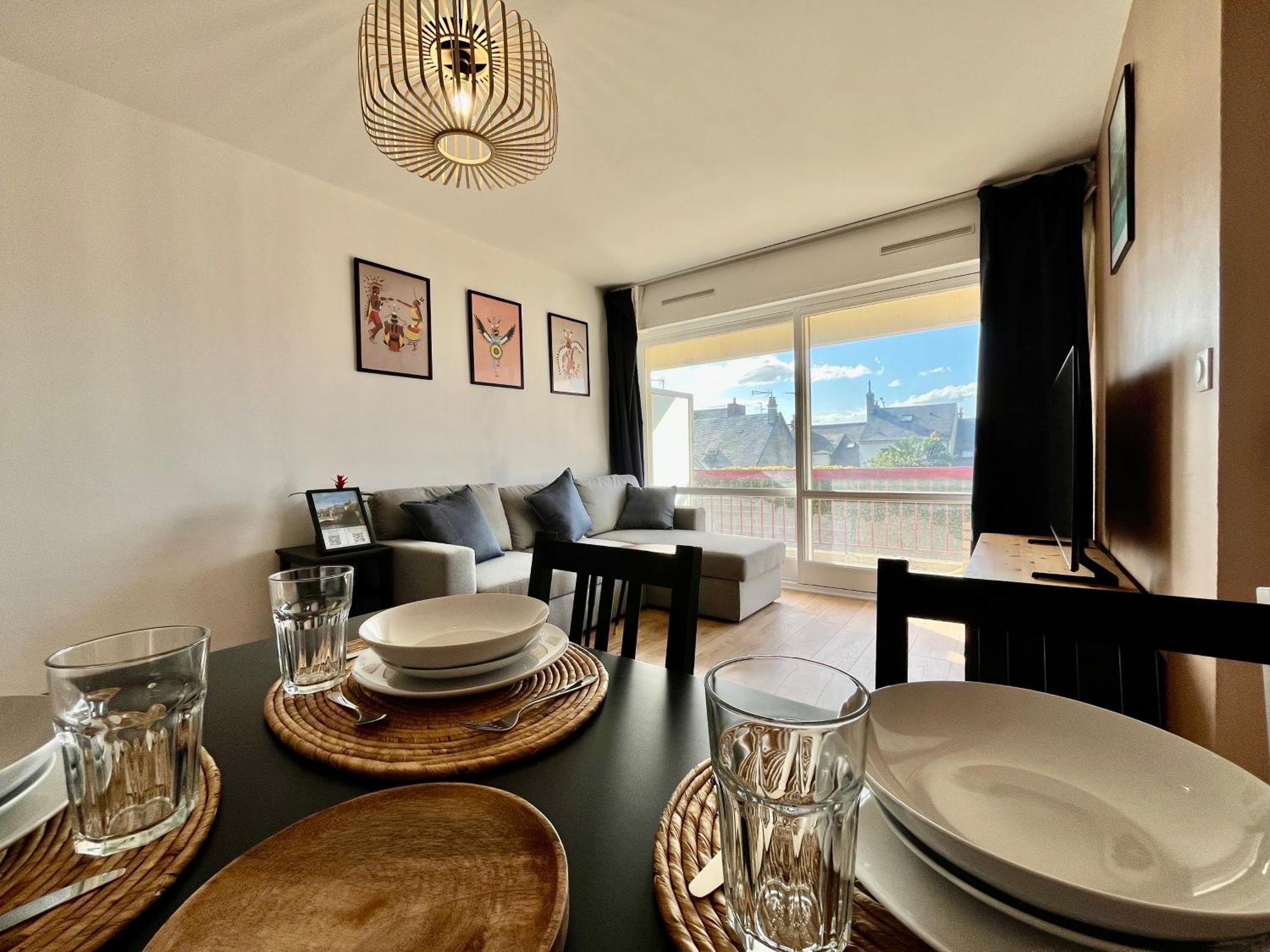 Apartament Chez Beranger - Proche Gare Et Palais Des Congres Le Mans Zewnętrze zdjęcie